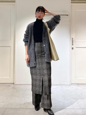 「モヘヤ」｜fukaさん（レディース・165cm）の秋コーディネート