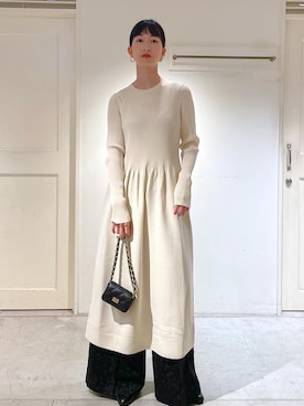 fukaさん（レディース・165cm）の冬コーディネート