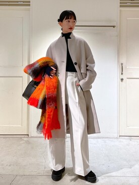 「モヘヤ」｜fukaさん（レディース・165cm）の秋コーディネート