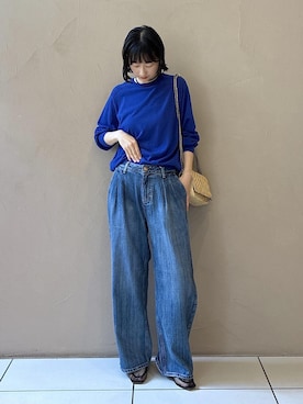 fukaさん（レディース・165cm）の春コーディネート