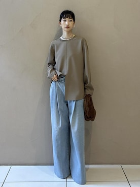 「アイテム（その他シューズ）」を使った、fukaさん（レディース・165cm・30代）の秋コーディネート