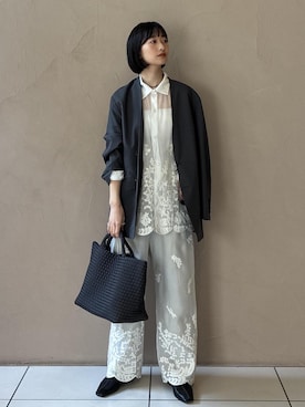 fukaさん（レディース・165cm）の春コーディネート