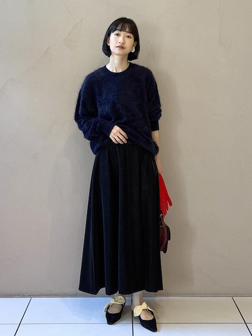 William Brunton】2ply ロンググローブ カールトップ（手袋）｜WILLIAM