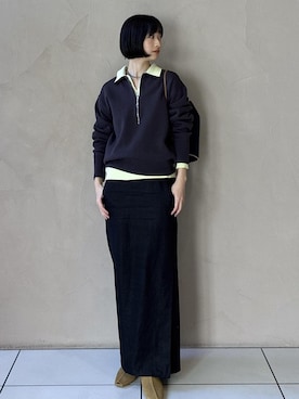 fukaさん(レディース・165cm)の冬コーディネート