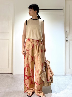 「アイテム（財布/小物）」を使った、fukaさん（レディース・165cm・30代）の夏コーディネート