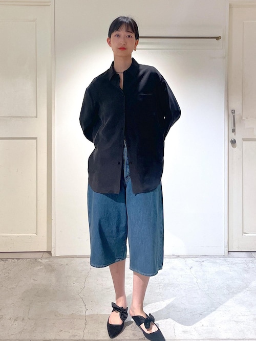 25SS]GENTLE SILK シャツ【セットアップ対応】（シャツ/ブラウス