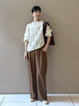 fukaさん（レディース・165cm）の秋コーディネート