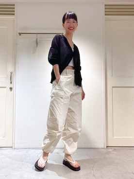 fukaさん（レディース・165cm）の夏コーディネート