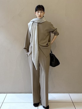 「アイテム（その他シューズ）」を使った、fukaさん（レディース・165cm・30代）の秋コーディネート