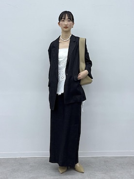 fukaさん（レディース・165cm）の冬コーディネート