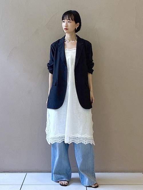 26SS]GENTLE SILK ジャケット / セットアップ対応・洗える（テーラード