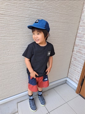 zkmamaさん（キッズ・100cm）の春コーディネート