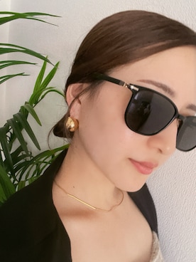 「海外系ファッション」｜「アイテム（テーラードジャケット）」を使った、RI ⁂さん（レディース・157cm）の夏コーディネート