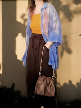 「CLOTHY（クロシィ）のアイテム」を使った、shominnohoshiさん（レディース・146cm）の春コーディネート