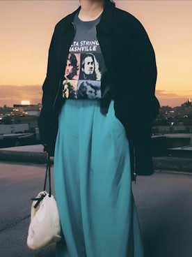 「アイテム（ブルゾン）」を使った、shominnohoshiさん（レディース・146cm）の秋コーディネート