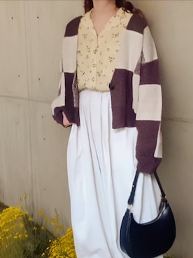 「AMELY（エミリー）のアイテム」を使った、shominnohoshiさん（レディース・146cm）の春コーディネート