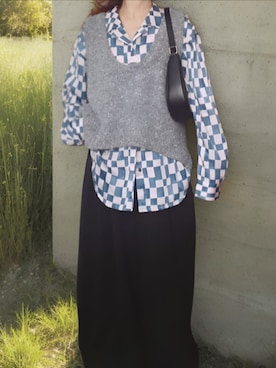 「CIAOPANIC TYPY（チャオパニックティピー）のアイテム（トップス）」を使った、shominnohoshiさん（レディース・146cm）の春コーディネート