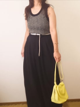 「アイテム（スラックス）」を使った、shominnohoshiさん（レディース・146cm）の夏コーディネート