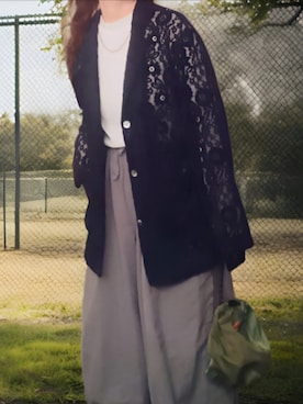 「Libra Cue（リブラ キュー）のアイテム」を使った、shominnohoshiさん（レディース・146cm）の冬コーディネート