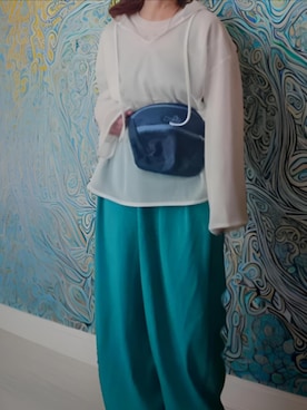 「アイテム（バッグ）」を使った、shominnohoshiさん（レディース・146cm）の秋コーディネート