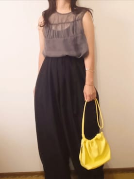 「アイテム（Tシャツ/カットソー）」を使った、shominnohoshiさん（レディース・146cm）の夏コーディネート
