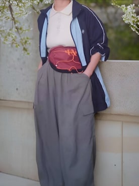 「スポーティ」｜shominnohoshiさん（レディース・146cm）の春コーディネート