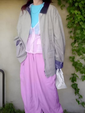 「CIAOPANIC TYPY（チャオパニックティピー）のアイテム（トップス）」を使った、shominnohoshiさん（レディース・146cm）の春コーディネート