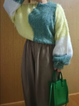 「for/c（フォーシー）のアイテム（パンツ）」を使った、shominnohoshiさん（レディース・146cm）の冬コーディネート