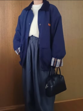 「FREAK'S STORE（フリークスストア）のアイテム（ブルゾン）」を使った、shominnohoshiさん（レディース・146cm）の春コーディネート