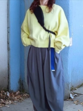 「イエロー」｜shominnohoshiさん（レディース・146cm）の秋コーディネート