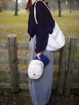 「Libra Cue（リブラ キュー）のアイテム」を使った、shominnohoshiさん（レディース・146cm）の春コーディネート