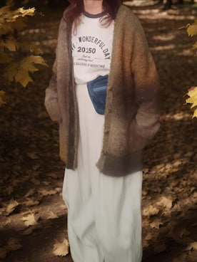 「アイテム（ボディバッグ/ウエストポーチ）」を使った、shominnohoshiさん（レディース・146cm）の冬コーディネート