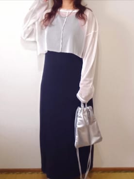 「アイテム（ワンピース）」を使った、shominnohoshiさん（レディース・146cm）の夏コーディネート