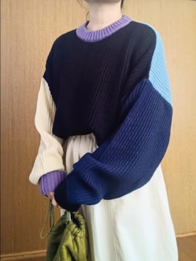 「for/c（フォーシー）のアイテム（パンツ）」を使った、shominnohoshiさん（レディース・146cm）の冬コーディネート
