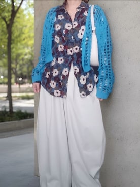 「ブルー」｜shominnohoshiさん（レディース・146cm）の春コーディネート