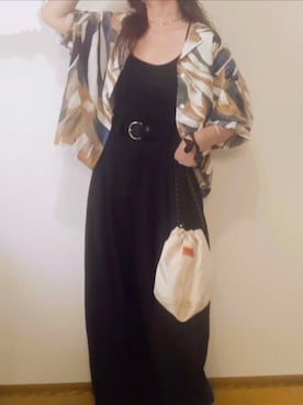 「カジュアルコーデ」｜「アイテム（スラックス）」を使った、shominnohoshiさん（レディース・146cm）の夏コーディネート