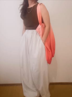 「アイテム（トートバッグ）」を使った、shominnohoshiさん（レディース・146cm）の夏コーディネート