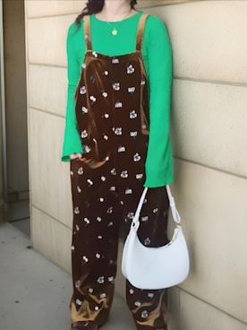 「COURO（コウロ）のアイテム」を使った、shominnohoshiさん（レディース・146cm）の春コーディネート