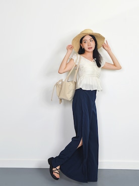 「VIVID LADY（ビビッドレディー）のアイテム」を使った、vividladyさん（レディース・160cm）の夏コーディネート