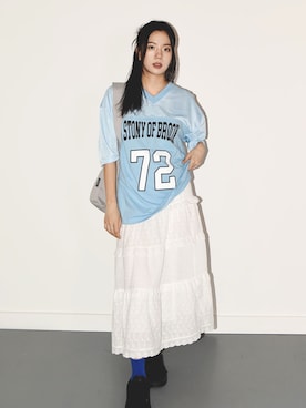 「VIVID LADY（ビビッドレディー）のアイテム」を使った、vividladyさん（レディース・160cm）の夏コーディネート