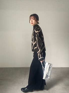 「select MOCA by son（セレクトモカバイソン）のアイテム（ワンピース/ドレス）」を使った、YUAさん（レディース・162cm）の秋コーディネート