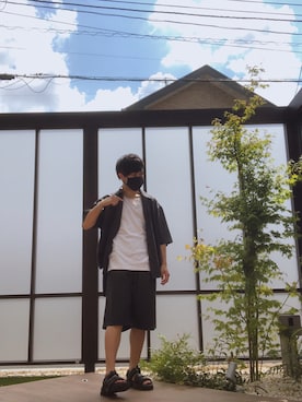 ゆうき𓈒𓂂𓏸さん(メンズ・165cm)の夏コーディネート