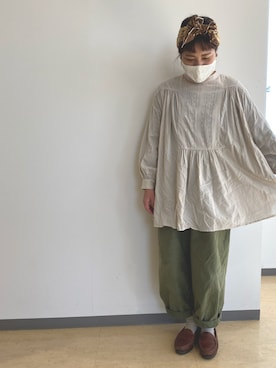 「DEXTER（デクスター）のアイテム」を使った、みこたろおさん（レディース・155cm）の春コーディネート