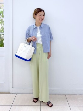 Osawaさん（レディース・156cm）の夏コーディネート