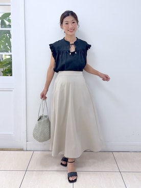 Osawaさん（レディース・156cm）の夏コーディネート