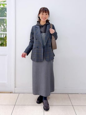 Osawaさん（レディース・156cm）の冬コーディネート