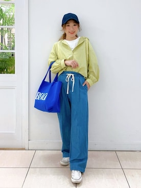 Osawaさん(レディース・156cm)の春コーディネート