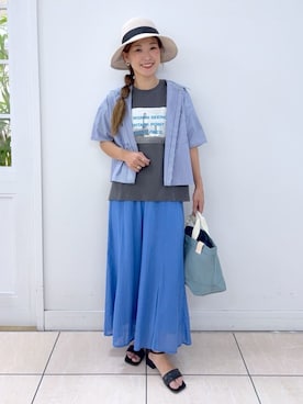 Osawaさん（レディース・156cm）の夏コーディネート