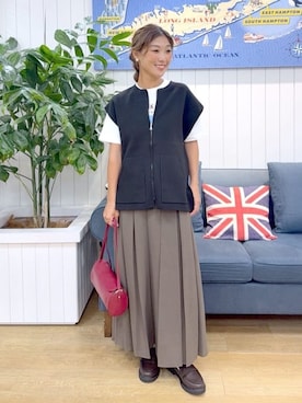 Osawaさん(レディース・156cm)の夏コーディネート