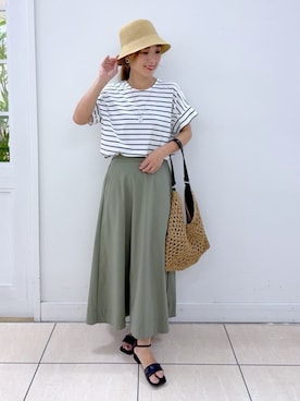 Osawaさん(レディース・156cm)の夏コーディネート